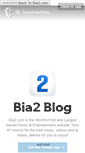 Mobile Screenshot of blog.bia2.com